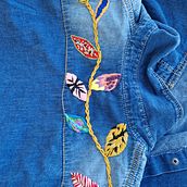 Mon projet du cours : Broderie créative : la révolution à base de points. Un progetto di Creatività, Ricamo e Textile Design di aleolubijoux - 21.04.2024