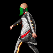 My project for course: Clothing Design with Marvelous Designer. 3D, 3D Modeling, 3D Character Design, and 3D Design project by gde - 04.21.2024