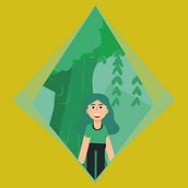 Personaje. Motion Graphics, Animation, Character Design, Character Animation, and 2D Animation project by Lucy Núñez - 02.08.2022