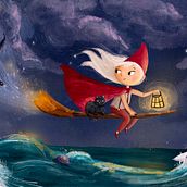 My project for course: Children’s Illustration with Procreate: Paint Magical Scenes. Digital Illustration, Children's Illustration, Digital Painting, and Picturebook project by iejik - 04.22.2024