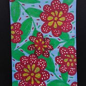 My project for course: Botanical Patterns in a Sketchbook: Conquer the Blank Page. Un proyecto de Ilustración tradicional, Pattern Design, Ilustración botánica y Sketchbook de karlawulaniyati - 23.04.2024