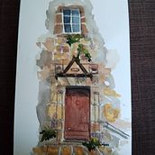 Mon projet du cours : L'art de l'aquarelle : peignez votre vision du monde. Traditional illustration, Fine Arts, Painting, and Watercolor Painting project by burnichonmarielaure - 04.23.2024
