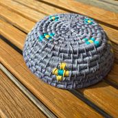 My project for course: Basket Weaving for Beginners: The Coiling Technique Ein Projekt aus dem Bereich Erweiterungsentwicklung, H, werk, Modedesign, Weben und Textildesign von Sandy Campbell - 23.04.2024