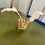 Mijn project van de cursus: Mechanica voor houten automaten. Projekt z dziedziny Projektowanie postaci, Rzeźba, Projektowanie zabawek, To, art i Obróbka drewna użytkownika Wybren Landman - 24.04.2024