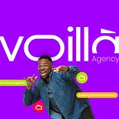 Voillà Agency - Visual Identity. Projekt z dziedziny Design, Br, ing i ident i fikacja wizualna użytkownika Isac Bule - 24.04.2024