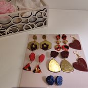 Meu projeto do curso: Design de bijuteria com polymer clay para iniciantes . Accessor, Design, Arts, Crafts, Jewelr, Design, and DIY project by Vera Cunha - 04.24.2024