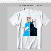 Projet de création d'un Tshirt - Boring. Un progetto di Graphic design, Stampa tessile e Collage di Corinne Plante - 25.04.2024