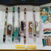 Mi proyecto del curso: Diseño y creación de joyería con mostacillas. Accessor, Design, Arts, Crafts, Jewelr, Design, and Fiber Arts project by Ana Peralta - 04.26.2024