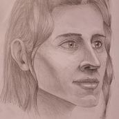 My project for course: Figure Drawing: The Human Head. Un projet de Beaux Arts, Dessin au cra, on, Dessin, Dessin de portrait, Dessin réaliste , et Dessin anatomique de ian_loveridge - 26.04.2024