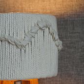 Wavy Fibers Lamp. Arts, Crafts, and Decoration project by Daniela Torres - 04.25.2024