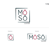 Identidad visual de un restaurante de sushi llamado Mōsō Sushi Bar. Br, ing, Identit, and Graphic Design project by Lilibeth Mendes Simoes - 04.26.2024
