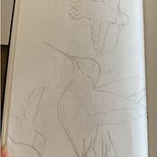 Mi proyecto del curso: Bocetos diarios para mejorar tus técnicas de dibujo. Een project van  Schetsen, Tekening met potlood,  Tekening,  Portrettekening, Sketchbook y Anatomisch tekenen van javiera figueroa - 26.04.2024