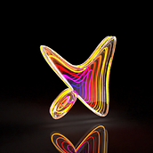 Type in Adobe Dimension. Un projet de Design graphique, T, pographie, 3D, Illustration vectorielle , et Lettering 3D de Javier Dorneles Muñoz - 24.04.2024