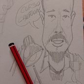 Mi proyecto del curso: Introducción a la creación de personajes estilo cartoon. Traditional illustration, Character Design, and Drawing project by Raul Mitxifú - 04.27.2024