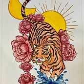 Chinese Zodiac. Projekt z dziedziny Trad, c i jna ilustracja użytkownika Fafa Alfaro - 27.04.2024