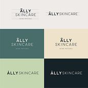 Ally Skincare - Branding and Packaging. Un proyecto de Diseño gráfico, Br, ing e Identidad, Dirección de arte, Packaging y Diseño de logotipos de Gabriella Sulbarán - 28.04.2024