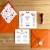 My project for course: Invitation Design for Events. Br, ing, Identit, Events, Graphic Design, Stationer, and Design project by betutee - 04.26.2024