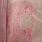 project ♡. Sketching, Drawing, Portrait Drawing, Artistic Drawing, and Sketchbook project by Karla Trejo - 04.29.2024