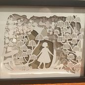 My project for course: Paper Cutting: Create Paper Scenes with Depth. Traditional illustration, Arts, Crafts, Paper Craft, Stor, telling, Bookbinding, Children's Illustration, and DIY project by casyjo - 04.29.2024