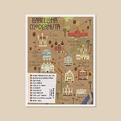 Barcelona Modernista. Advertising, Digital Illustration, Poster Design, Graphic Design & Infographics project by Cris Tamay - 12.20.2023