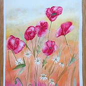 Mi proyecto del curso: Técnicas de acuarela en negativo para ilustración botánica. Traditional illustration, Watercolor Painting, and Botanical Illustration project by magdalenamarquetrodriguez - 04.29.2024