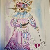 My project for course: Illustration Techniques to Unlock your Creativity. Design, Traditional illustration, Fine Arts, Painting, Creativit, Creating with Kids, and Sketchbook project by Monika Vrbnjak Mon-Art - 05.31.2024