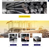 Proyecto para Cliente de Materiales de construcción. Un progetto di Web design e Web development di Alejandra Brito - 27.12.2023