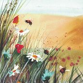 My project for course: Illustrating the Natural World with Watercolor and Charcoal. Un progetto di Illustrazione tradizionale, Pittura e Illustrazione naturalistica di Upasana Saigal - 30.04.2024