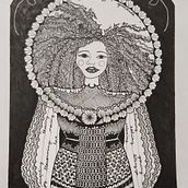 My project for course: Artistic Illustration: Draw from Your Imagination. Un progetto di Illustrazione tradizionale, Pittura, Creatività, Disegno a matita e Disegno di Monique FALCONER - 01.05.2024