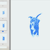 Puppies Running April 2024. Un projet de Illustration traditionnelle, Cinéma, vidéo et télévision, Animation, Vidéo , et Animation 2D de isaac paris - 28.04.2024
