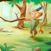 Cedris the Monkeyteer.. Traditional illustration, Character Design, Digital Illustration, Digital Drawing, and Digital Painting project by Dani Pereira - 02.13.2024