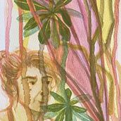 duas aquarelas num quintal da Bahia. Un proyecto de Bellas Artes de Teresa Berlinck - 01.05.2024