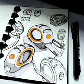 My project for course: Introduction to Product Design Sketching. Design, Product Design, Sketching, Drawing, and Sketchbook project by Fachryan Nugraha - 05.01.2024