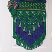 Mi proyecto del curso: Macramé: nudos básicos y complejos. Accessor, Design, Interior Design, Decoration, Fiber Arts, Macramé, and Textile Design project by Caridad Vera Garcia - 05.01.2024