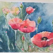 My project for course: Modern Watercolor Techniques. Traditional illustration, Fine Arts, Painting, and Watercolor Painting project by Angela Santoro - 05.02.2024