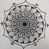 Mi proyecto del curso: El arte de dibujar mandalas: crea patrones geométricos. Drawing & Ink Illustration project by bonetti.omar - 05.02.2024