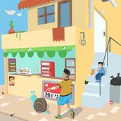Mi proyecto del curso: Concept Art: introducción al diseño de escenarios. Un progetto di Illustrazione tradizionale, Cinema, video e TV, Animazione, Illustrazione digitale, Videogiochi, Arte concettuale e Progettazione di videogiochi di Diego Cardona Morales - 02.05.2024