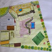 Mi proyecto del curso: Introducción al diseño de paisajes. Interior Design, L, scape Architecture, Architectural Illustration, and Spatial Design project by Maite Graell - 05.02.2024