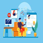 Remote vs. In-Office: Striking the Right Balance for Developers . Web Development, and Web Design project by remotedevelopers_network - 05.03.2024