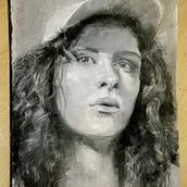 My project for course: Contemporary Oil Portraiture. Traditional illustration, Fine Arts, Painting, and Oil Painting project by Ivana Frico Sky - 05.03.2024