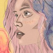Mi proyecto del curso: Retrato ilustrado con Procreate. Traditional illustration, Vector Illustration, Digital Illustration, and Portrait Drawing project by anitabg - 05.03.2024