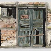 My project for course: Expressive Architectural Sketching with Colored Markers. Sketching, Drawing, Architectural Illustration, Sketchbook & Ink Illustration project by Deb Z - 05.03.2024
