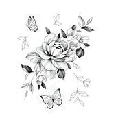 Mi proyecto del curso: Tatuaje botánico con puntillismo. Traditional illustration, Tattoo Design, and Botanical Illustration project by johanlopezduque - 05.03.2024