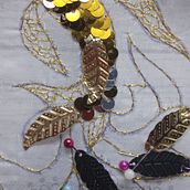 Mi proyecto del curso: Introducción al bordado de crochet de Lunéville. Un projet de St, lisme, Broderie , et Design textile de Natalia Albornoz - 05.05.2024