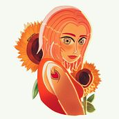 Mi proyecto del curso: Retrato de personajes estilo cartoon con Procreate. Projekt z dziedziny Projektowanie postaci, Ilustracja cyfrowa, Rysunek cyfrowy i Malarstwo cyfrowe użytkownika elfry - 05.05.2024