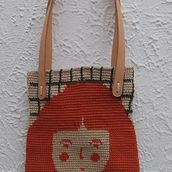 Mi proyecto del curso: Tapestry: técnica de crochet para dibujar con hilos. Accessor, Design, Pattern Design, Fiber Arts, DIY, Crochet, and Textile Design project by Lorena Dávila - 05.06.2024