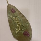 My project for course: Extraordinary Embroidery: Explore Alternative Organic Materials. Bordado, e Design têxtil projeto de Kathy H - 06.05.2024