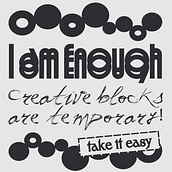 Creative blocks are temporary . Un projet de Design , Design graphique , et Créativité de daria_wasilewska - 06.05.2024