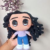 Mi proyecto del curso: Amigurumis: personas tejidas a crochet. Arts, Crafts, To, Design, Fiber Arts, Crochet, Amigurumi, and Textile Design project by Alejandra Fabiana - 05.06.2024