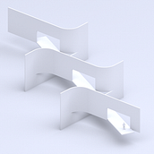 Mi proyecto del curso: Modelado arquitectónico con Rhino 3D y V-Ray. 3D, Architecture, Interior Architecture, Digital Illustration, 3D Modeling, Digital Architecture, and ArchVIZ project by Fabian Bentura Neira - 05.06.2024